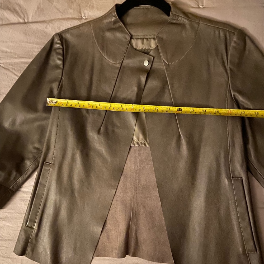 Light spring jacket in dark olive colour BRN no tags - Picture 9 of 9